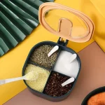 4 Compartment Spices Box