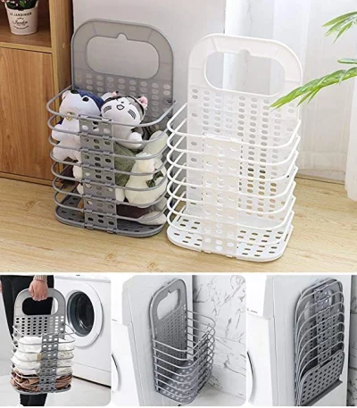Hanging Folding Laundry Basket