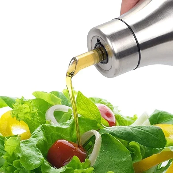 Steel Oil Bottle